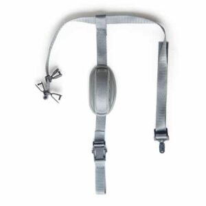 Barbuquejo para casco dieléctrico, 4 puntos de apoyo