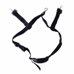 Barbuquejo para casco dieléctrico, 3 puntos de apoyo